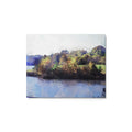 Hillside Waters metal print, glossy contemporary finish
